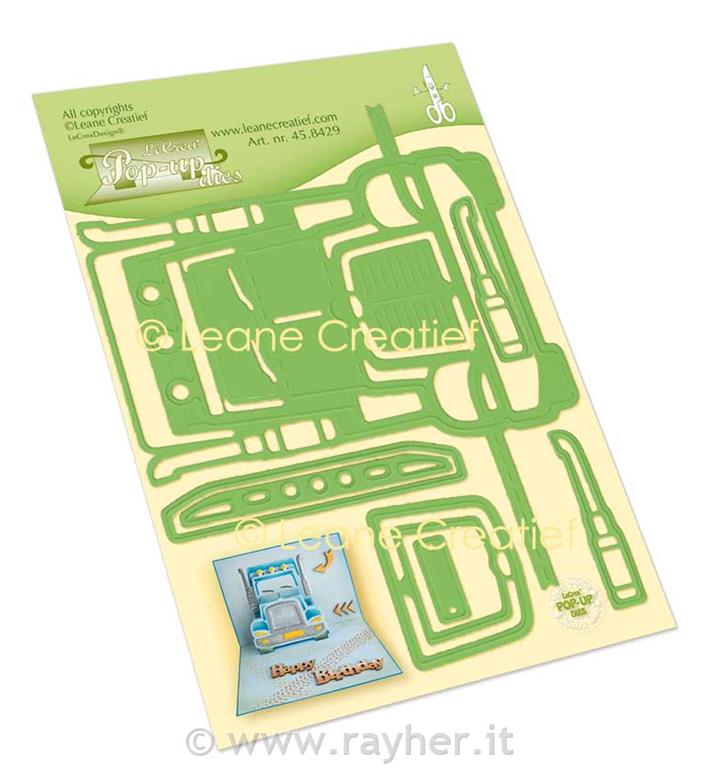 Multi die: TruckCut & Embossing die