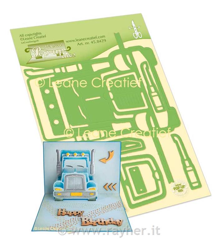 Multi die: TruckCut & Embossing die