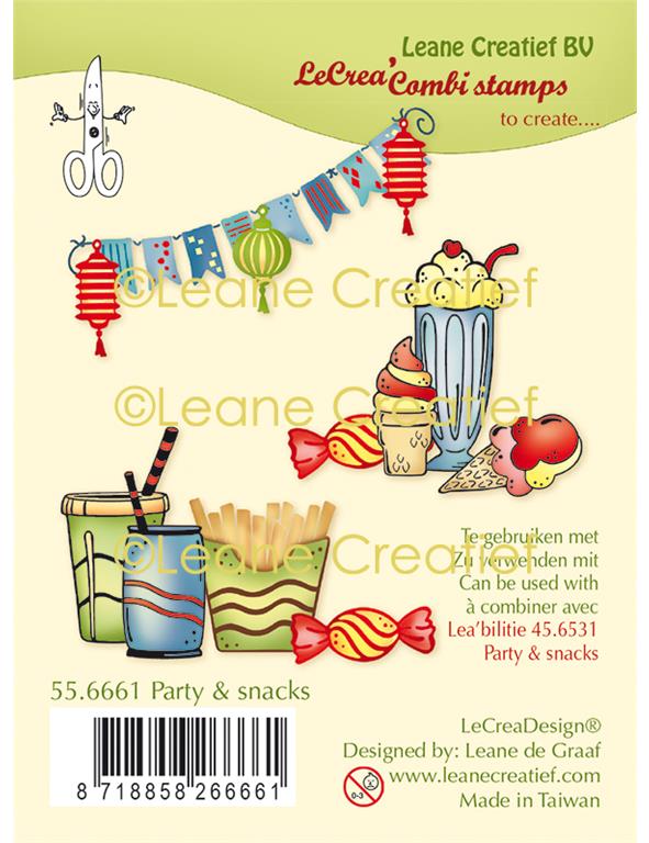 Štampiljka LeCreaDesign ZABAVA NA PLAŽI