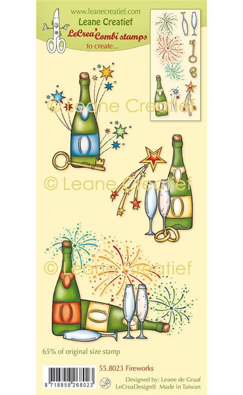 Timbro LeCreaDesign: Fuochi d'artificio