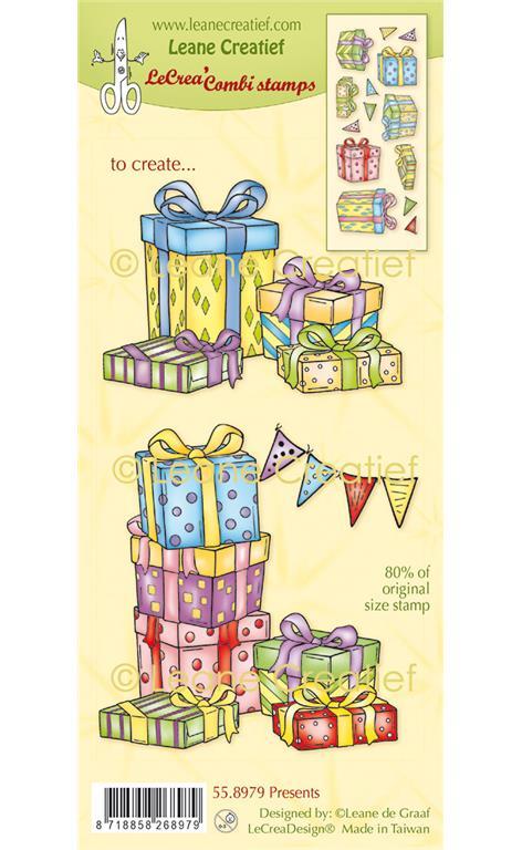 Clear stamp: Gifts