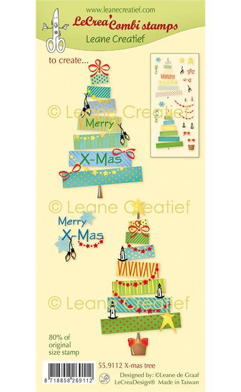 Štampiljka LeCreaDesign: Božično drevo