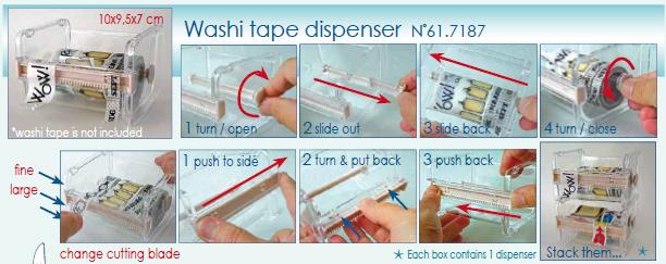 WASHI TAPE DISPENSER
