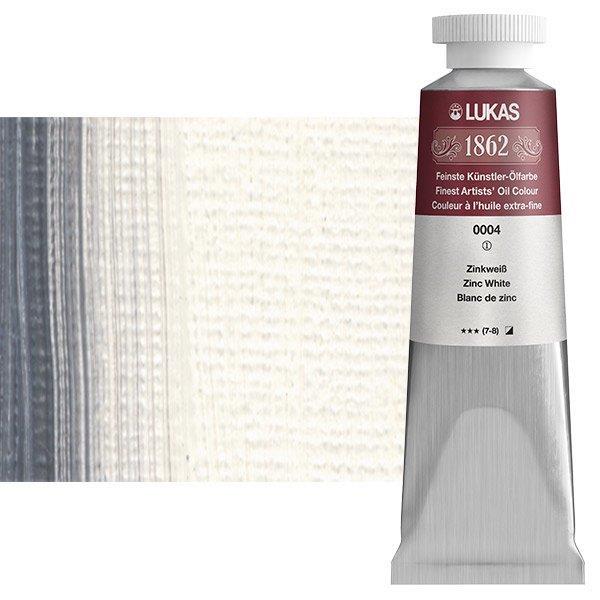 Lukas 1862 PRO oljna barva 37 ml Zinc White