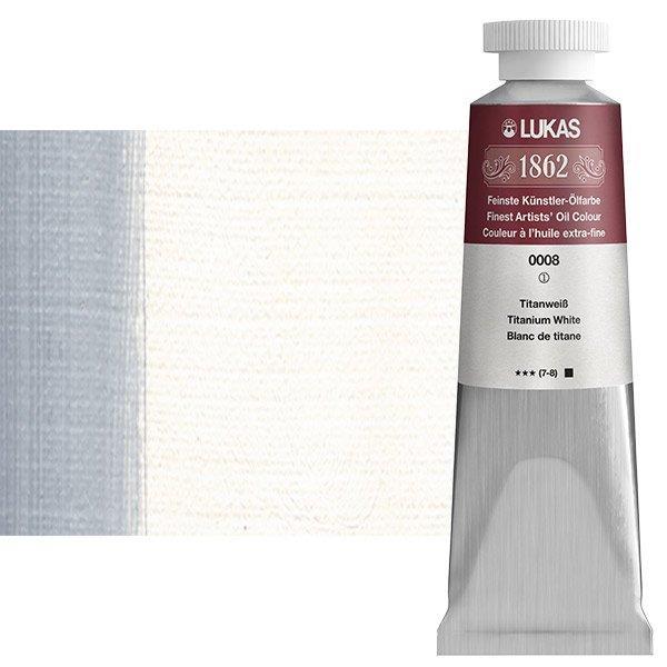 Lukas 1862 PRO pittura ad olio 37 mlTitanium White