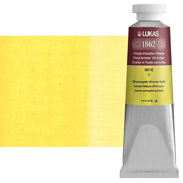 LUKAS 1862 OIL LEMON YELLOW (PRIMARY)37 ml