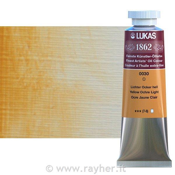 Lukas 1862 PRO oljna barva 37 ml Yellow Ochre Light