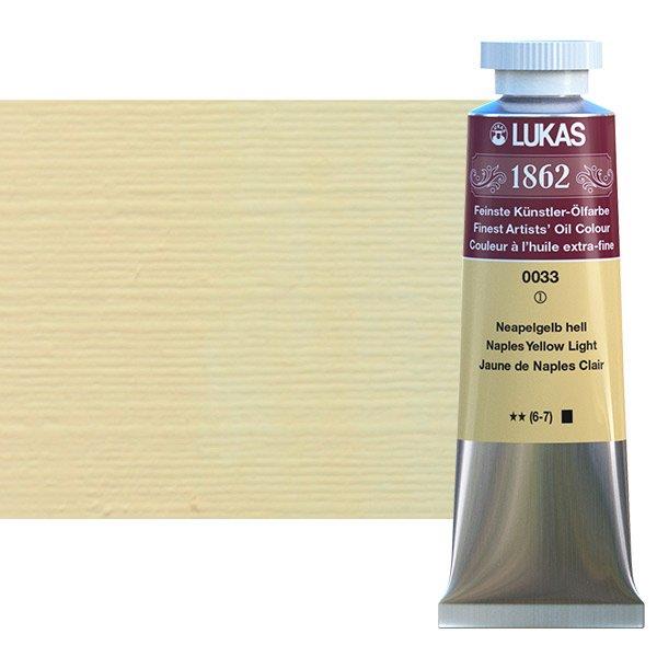 Lukas 1862 PRO pittura ad olio 37 mlNaples Yellow Light
