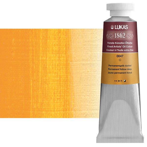 LUKAS 1862 OIL PERMANENT YELLOW DEEP37 ml