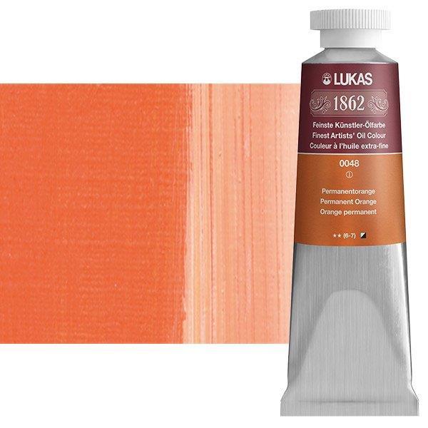 Lukas 1862 PRO pittura ad olio 37 mlPermanent Orange