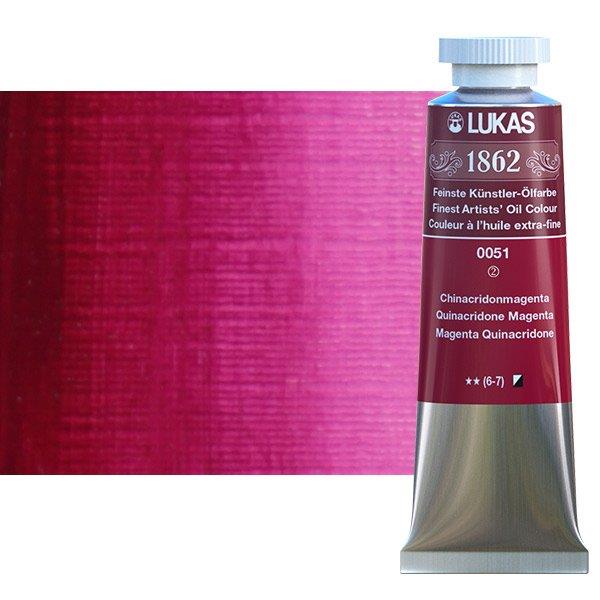 Lukas 1862 PRO pittura ad olio 37 mlQuinacridone Magenta