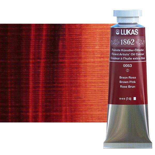Lukas 1862 PRO oljna barva 37 ml Brown Pink