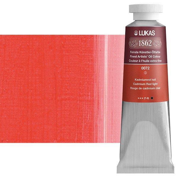Lukas 1862 PRO oljna barva 37 ml Cadmium Red Light