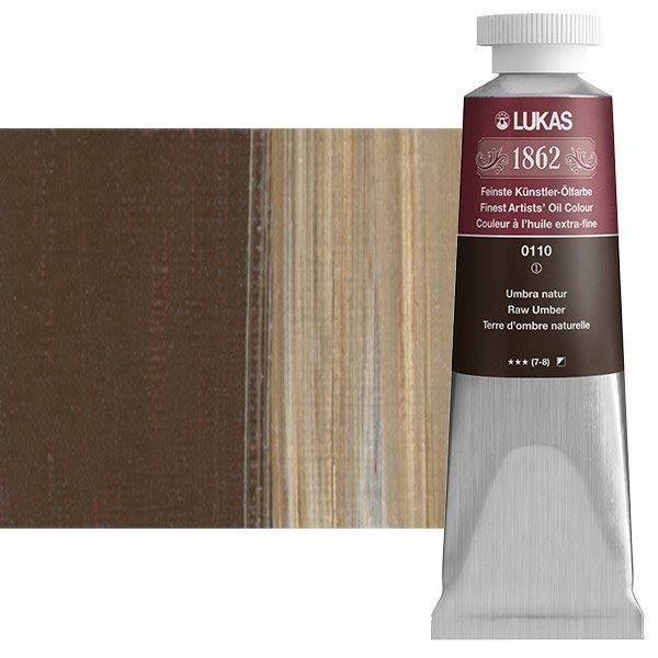 Lukas 1862 PRO oljna barva 37 ml Raw Umber