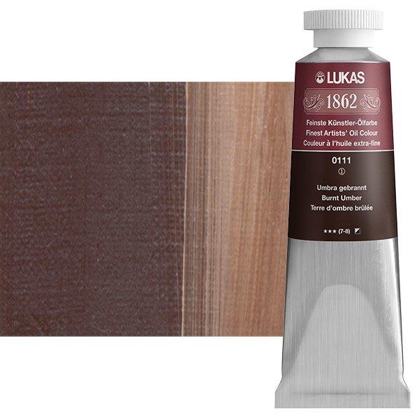 LUKAS 1862 OIL BURNT UMBER37 ml