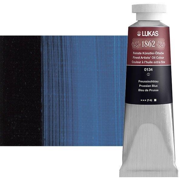 Lukas 1862 PRO oljna barva 37 ml Prussian Blue
