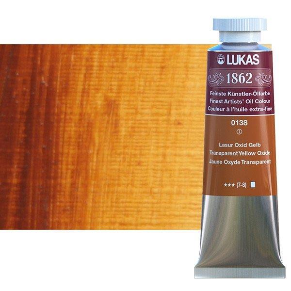 LUKAS 1862 OIL TRANSPARENT YELLOW OXIDE37 ml