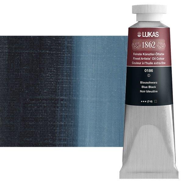 Lukas 1862 PRO oljna barva 37 ml Blue Black
