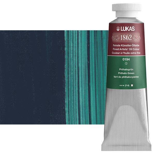 Lukas 1862 PRO pittura ad olio 37 mlPhthalo Green