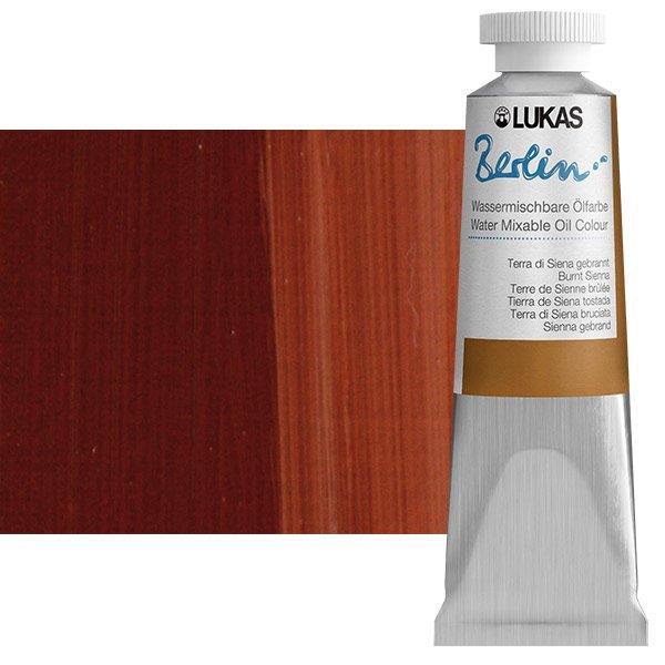 Lukas Berlin WM oljna barva 37 ml Burnt Sienna