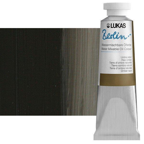 Lukas Berlin watermixable oil 37 mlRaw Umber