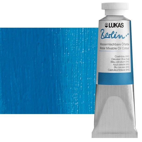 Lukas Berlin a olio diluibile con acqua37 ml; Cerulean Hue