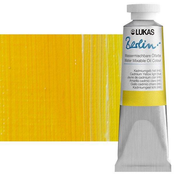 Lukas Berlin watermixable oil 37 mlCadmium Yellow Light (Hue)
