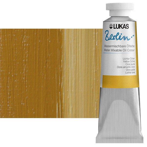 Lukas Berlin watermixable oil 37 mlYellow Ochre