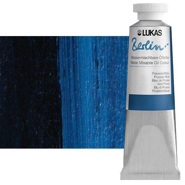 Lukas Berlin a olio diluibile con acqua37 ml; Prussian Blue