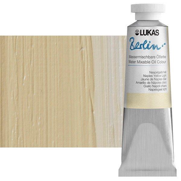 Lukas Berlin a olio diluibile con acqua37 ml; Naples Yellow Light