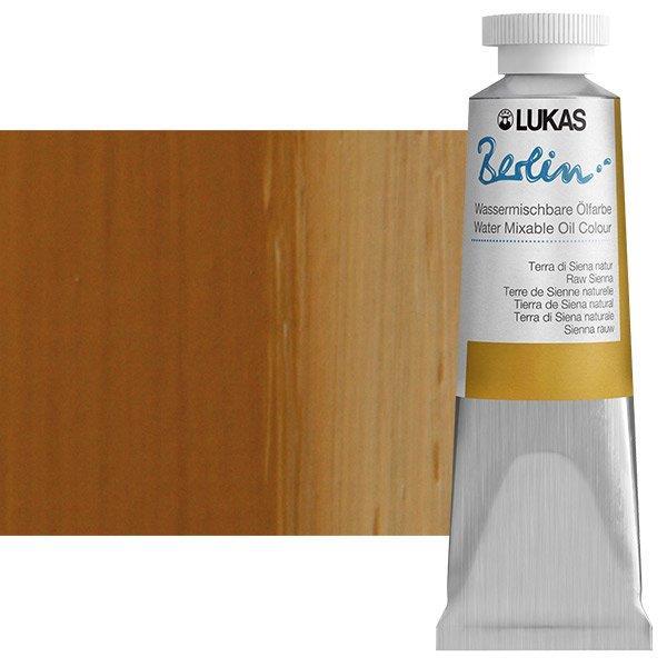 Lukas Berlin a olio diluibile con acqua37 ml; Raw Sienna