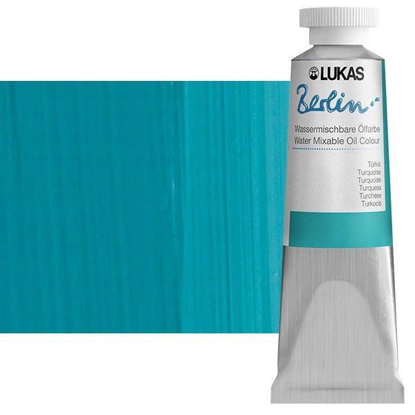 Lukas Berlin a olio diluibile con acqua37 ml; Turquoise