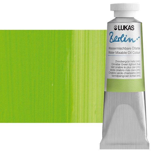 Lukas Berlin a olio diluibile con acqua37 ml; Cinnabar Green Lightest (Hue)