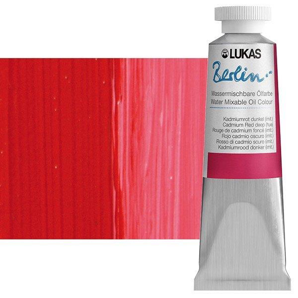 Lukas Berlin a olio diluibile con acqua37 ml; Cadmium Red Deep (Hue)
