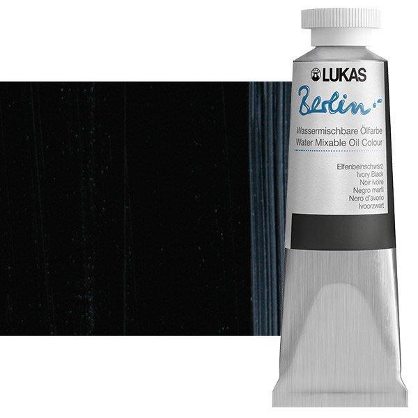 Lukas Berlin a olio diluibile con acqua37 ml; Ivory Black