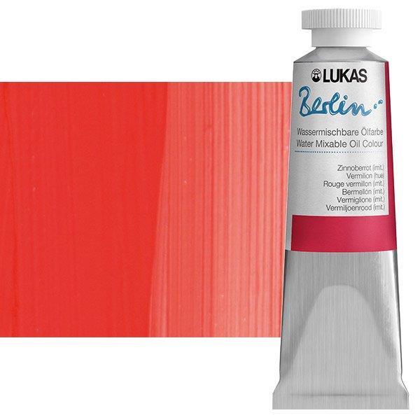 Lukas Berlin a olio diluibile con acqua37 ml; Vermilion (Hue)