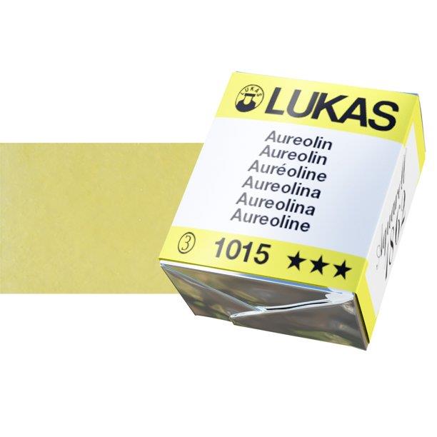 Lukas 1862 PRO akvarelna barva tabletka Aureolin