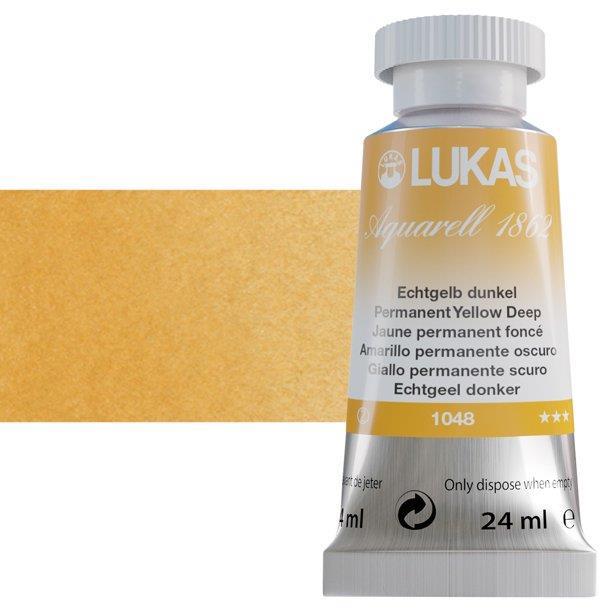 Lukas 1862 PRO Acquerelli 24 mlPermanent Yellow Deep