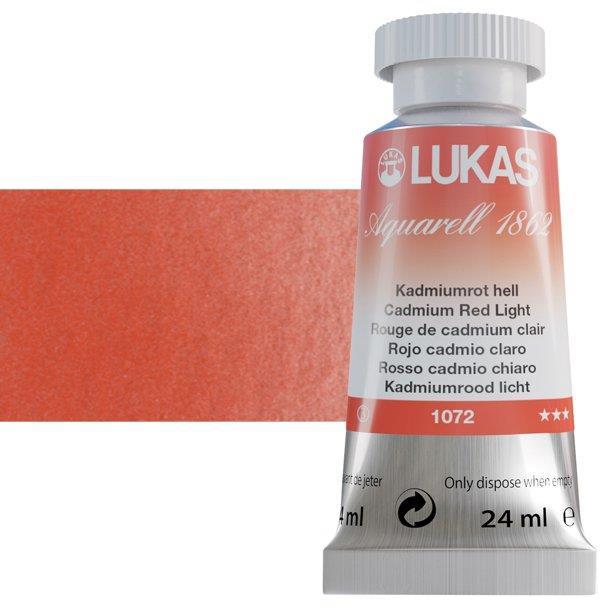 Lukas 1862 PRO Acquerelli 24 mlCadmium Red Light