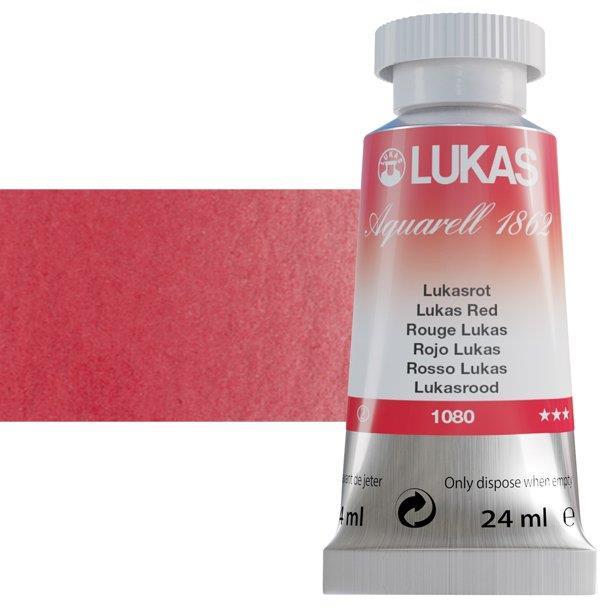LUKAS AQUARELL 1862 LUKASAS RED24 ml