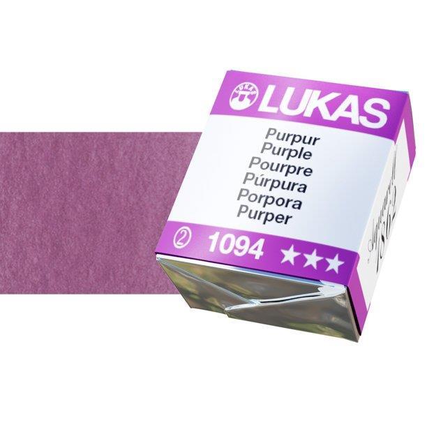 Lukas 1862 PRO akvarelna barva tabletka Purple
