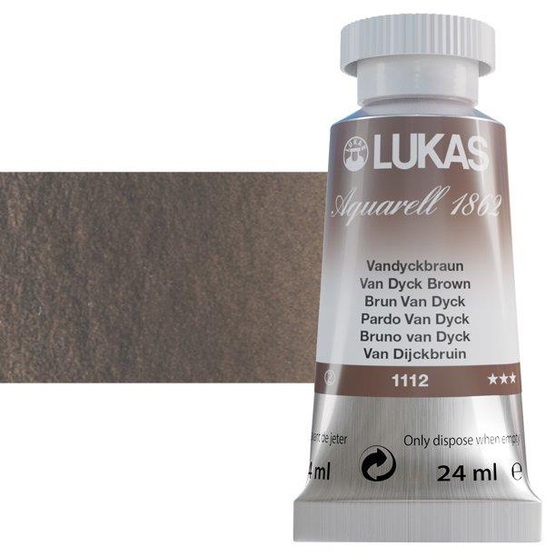 LUKAS AQUARELL 1862 VAN DYCK BROWN24 ml
