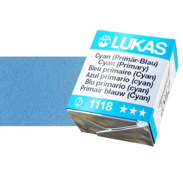 Lukas 1862 PRO akvarelna barva tabletka Cyan Blue (Primary)