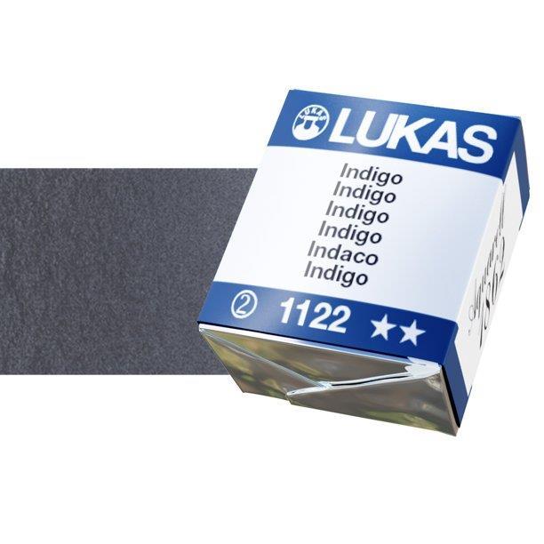 LUKAS AQUARELL 1862 INDIGO1/2 pan