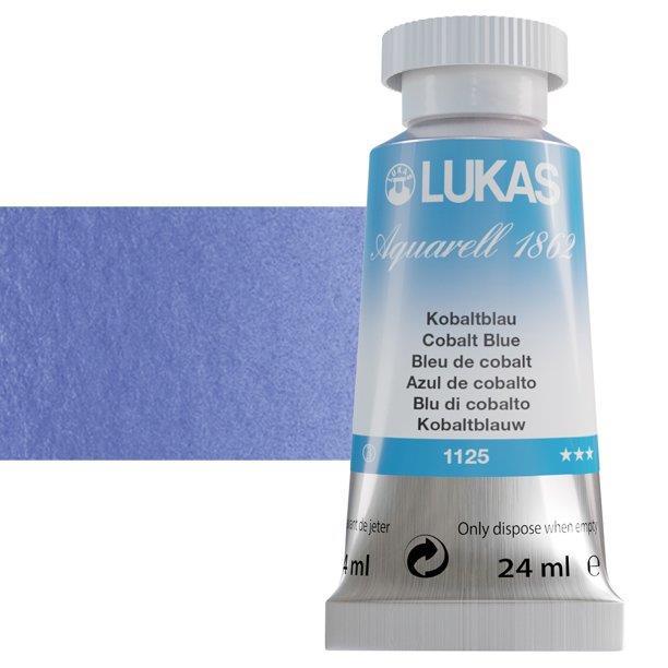 Lukas 1862 PRO akvarelna barva 24ml Cobalt Blue