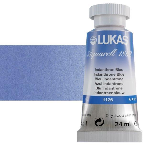 LUKAS AQUARELL 1862 INDANTHRONE BLUE24 ml