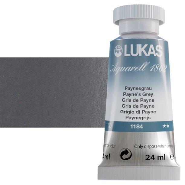 Lukas 1862 PRO Acquerelli 24 mlPayne's Grey