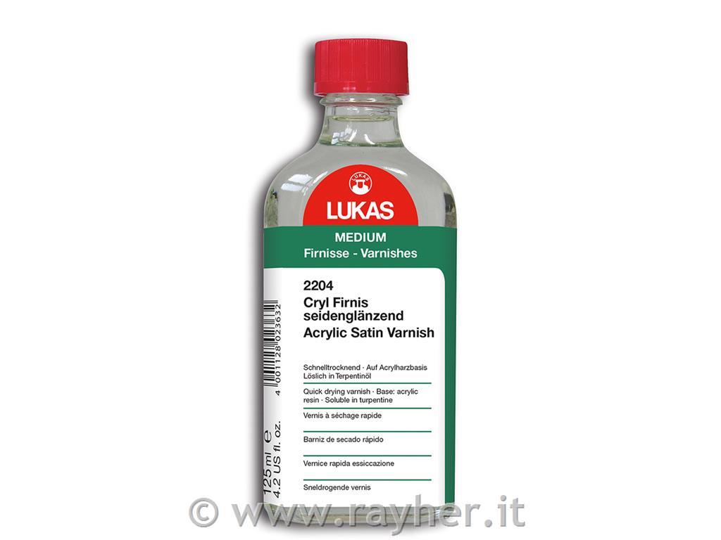 LUKAS CRYL VARNISH (SATIN)125 ml