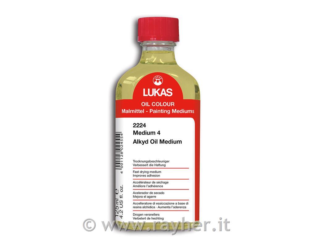 Lukas medium per una rapida essiccazione di vernici alchidiche 125 ml
