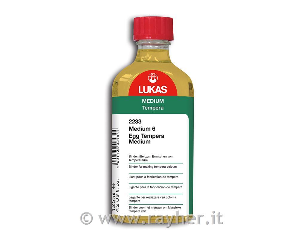 Lukas medium per la preparazione dellatempera all'uovo